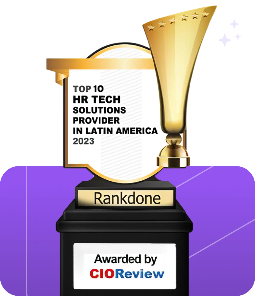 Premio Top 10 HR Tech Solutions in Latin America 2023